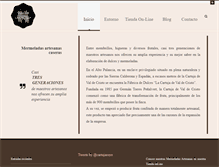 Tablet Screenshot of dulceslacartuja.com